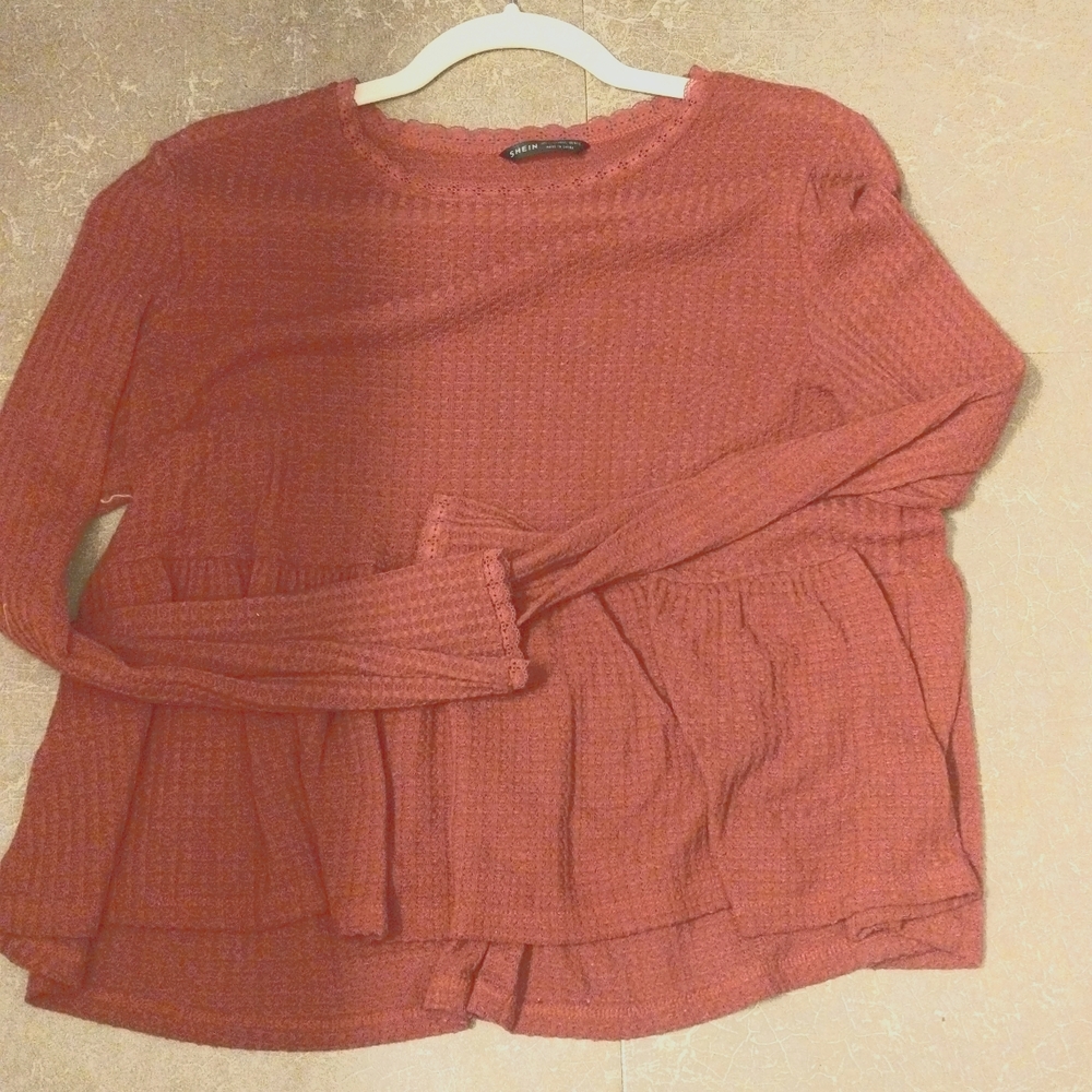 SHEIN Red Blouse